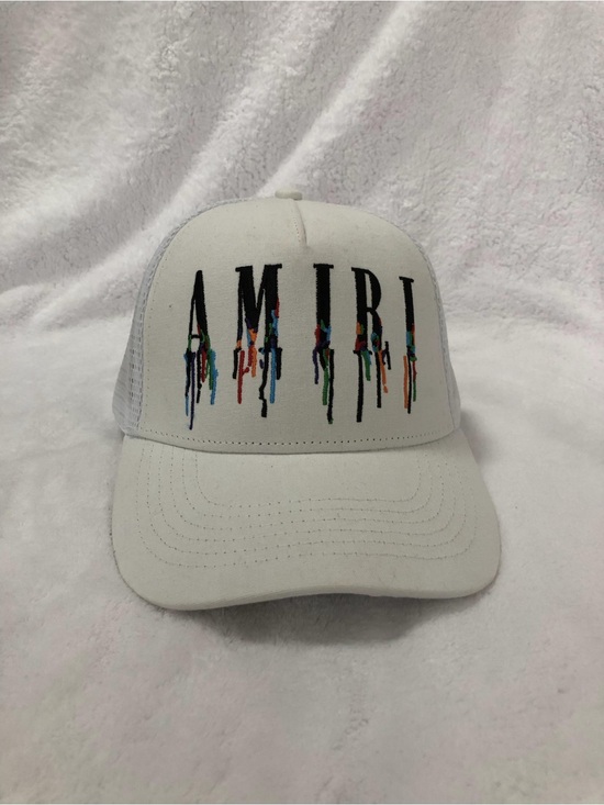 Meet the Posher Other - AMIRI Classic Embroidered Label baseball cap Trucker Hat